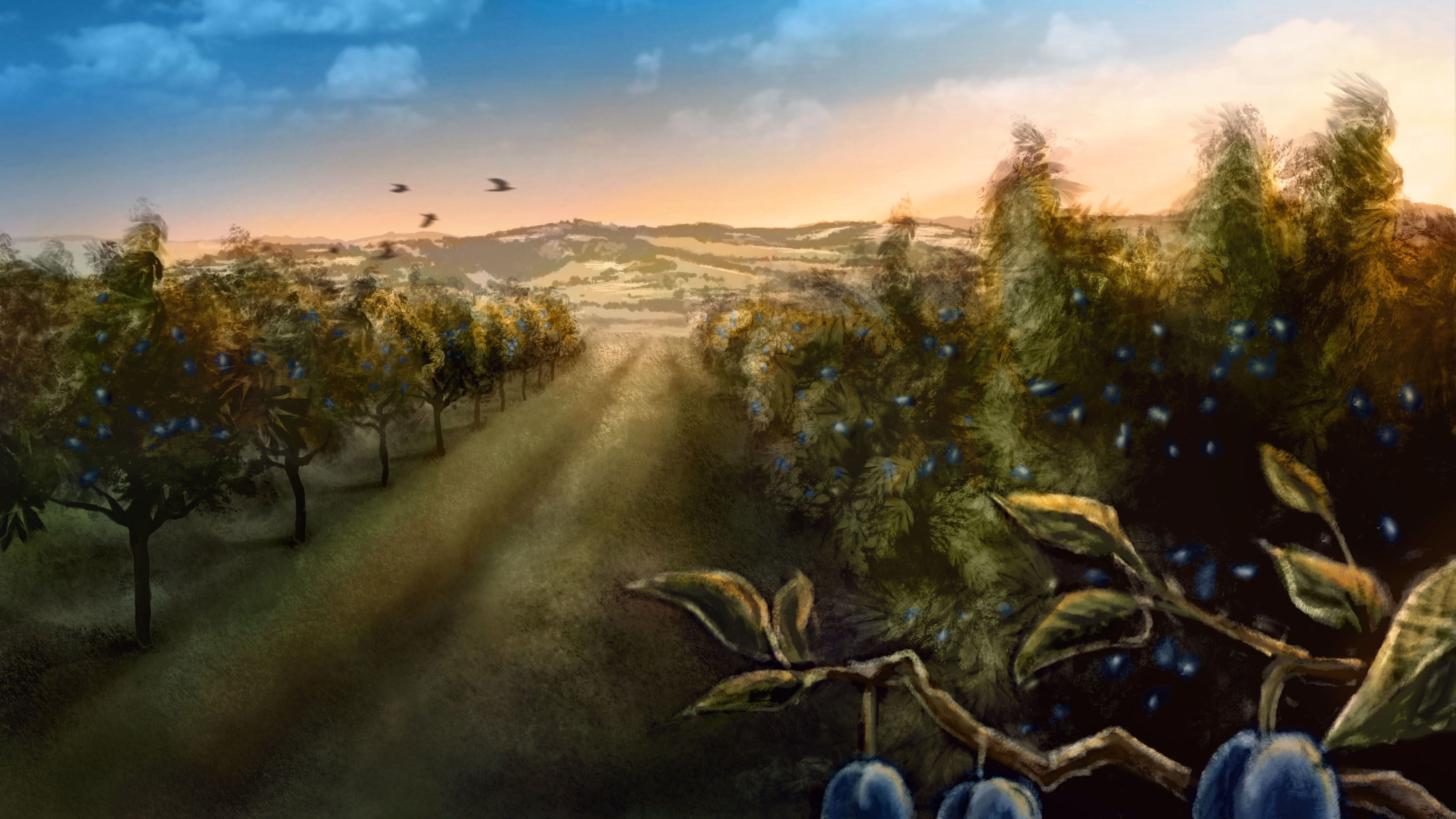 Orchard Scene - Concept